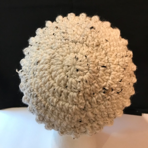 Hand Crocheted Ribbed Beanie! - Picture 2 of 4